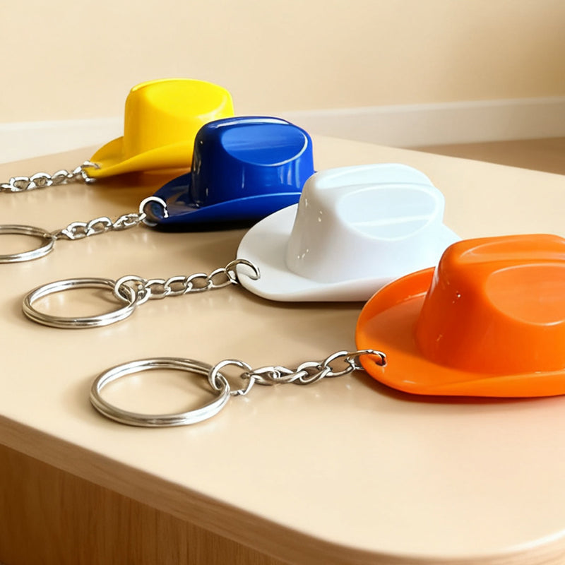 🤠Cowboy-hattu-pullonavaaja-avaimenperä – Villi länsi taskussasi!