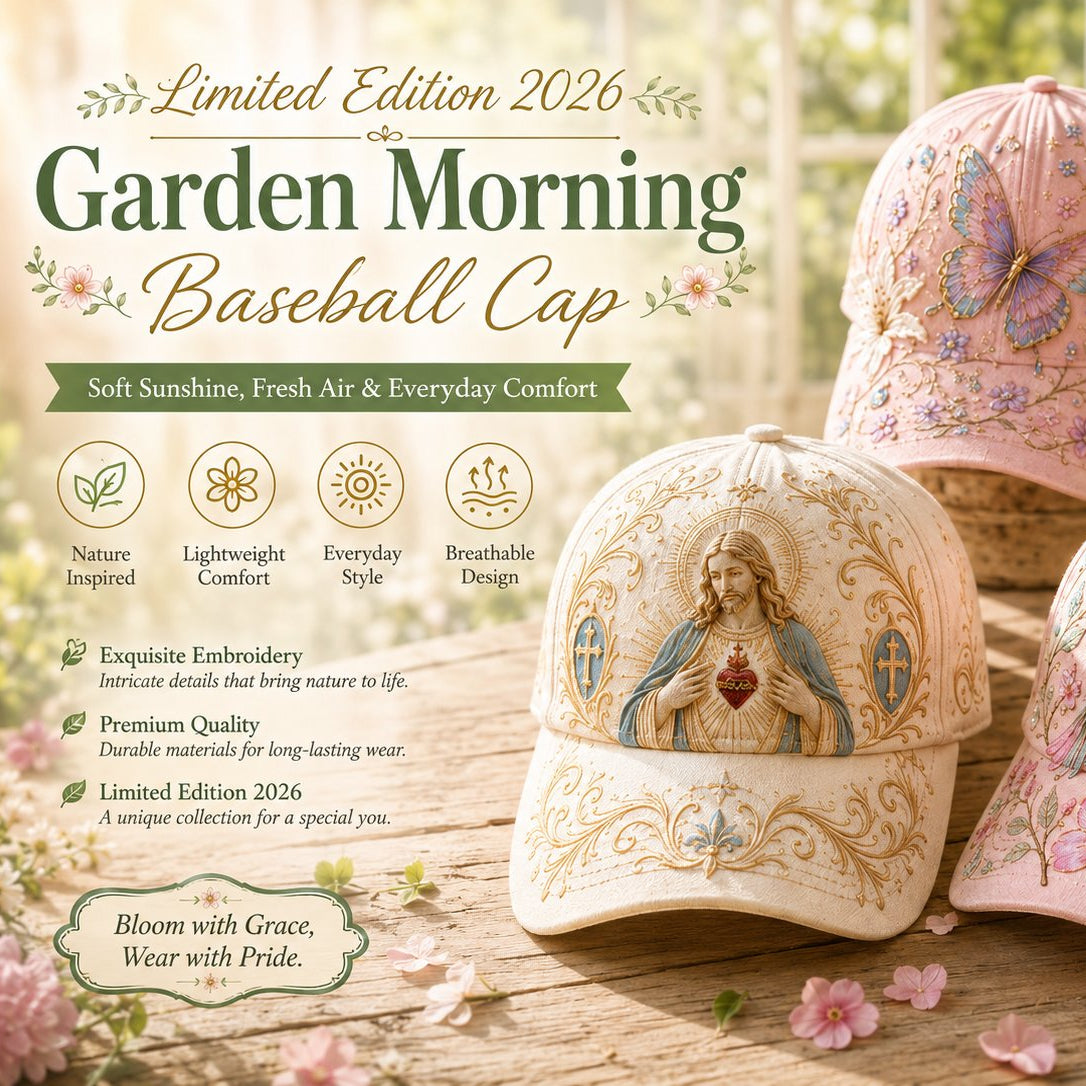 🔥Last day – 50% off 🌸🌿 Garden Morning Cap