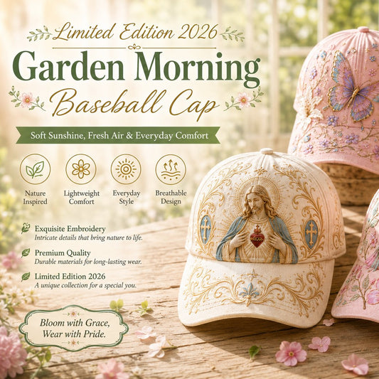 🔥Last day – 50% off 🌸🌿 Garden Morning Cap