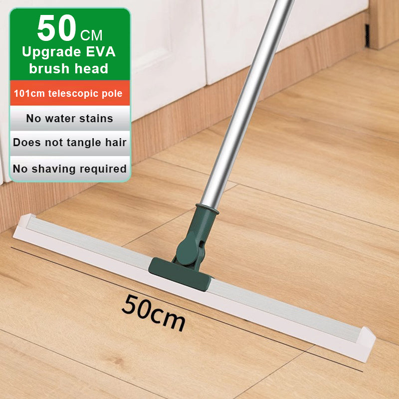 🧹 Magical Silicone Broom & Floor Scraper