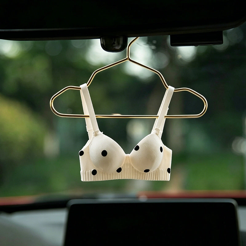 🎀🚗 Mini Bra Car Hanging Ornament