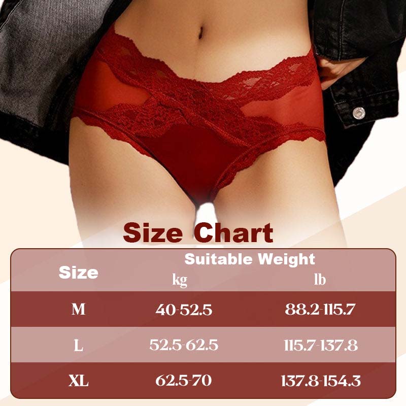 💗Seksikkäät ja mukavat pitsialushousut naisille