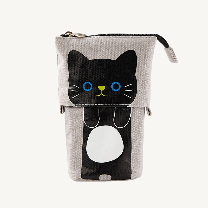 Adjustable Cat Canvas Pencil Case