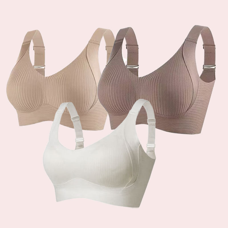 🎁Last day: Buy 1 get 3 packs🔥Super-support bra | Wire-free push-up bra👍No more sagging breasts
