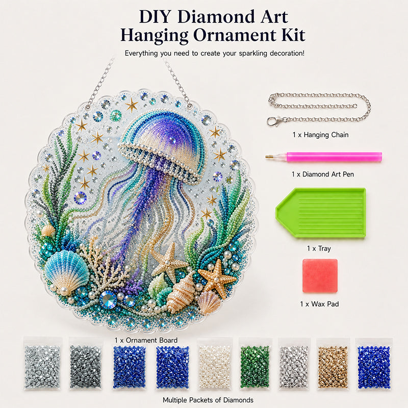 Handmade Acrylic Ocean DIY Hanging Decor