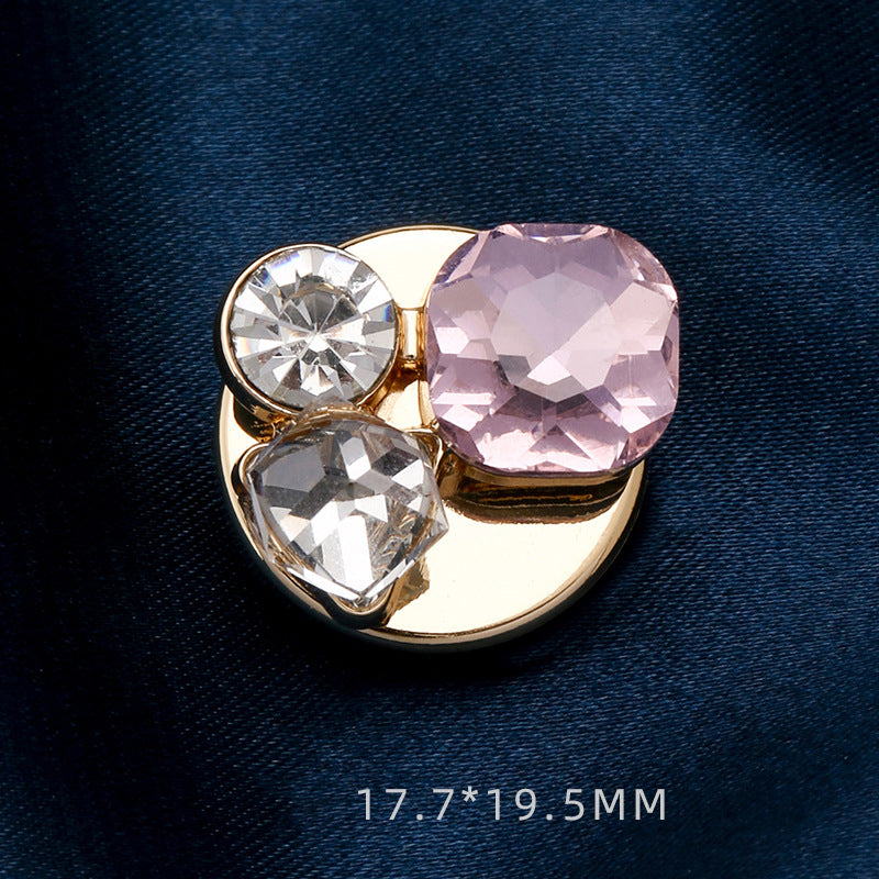 💎Buy 1 Get 1 Free🎁Rhinestone Pearl Button Clip for Suits, Shirts, Cuffs, and Collars