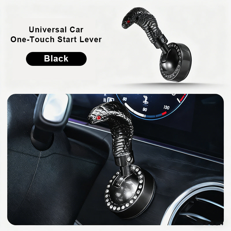 🐍Käärmeenmuotoinen auton yhden painikkeen käynnistysvipu