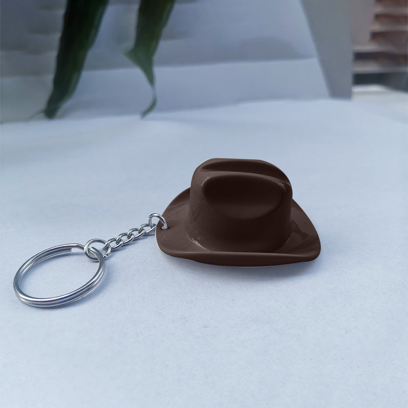 🤠Cowboy-hattu-pullonavaaja-avaimenperä – Villi länsi taskussasi!