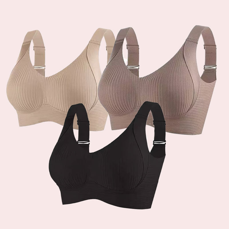 🎁Last day: Buy 1 get 3 packs🔥Super-support bra | Wire-free push-up bra👍No more sagging breasts