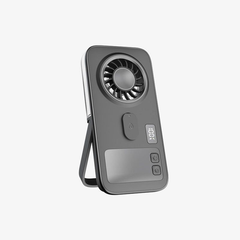 Portable handheld mist fan - for outdoor humidification and water replenishment