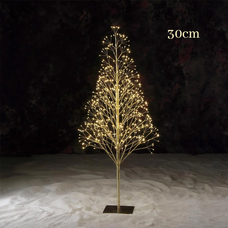 LED-valaistu oksa joulukuusi