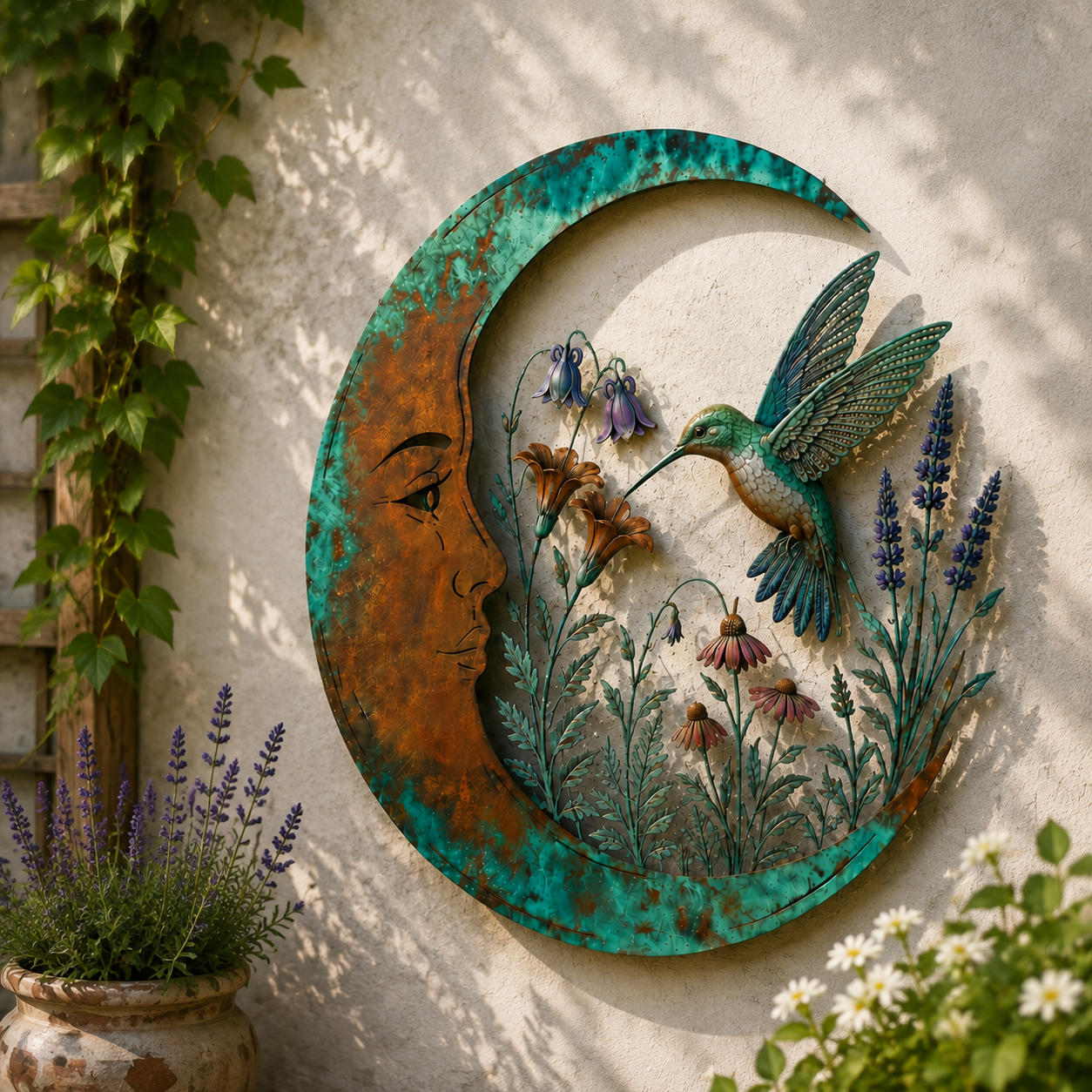 🌙Dragonfly Moon Wall Decor