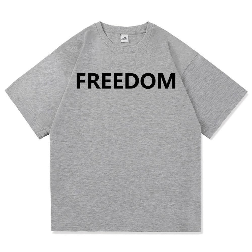 Miesten T-paita, jossa on Liberty-kuvio