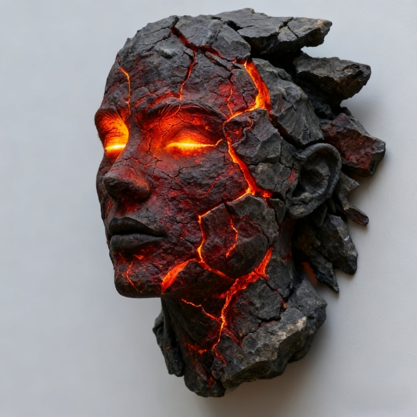 🕯️ Cracked Soul Wall Light