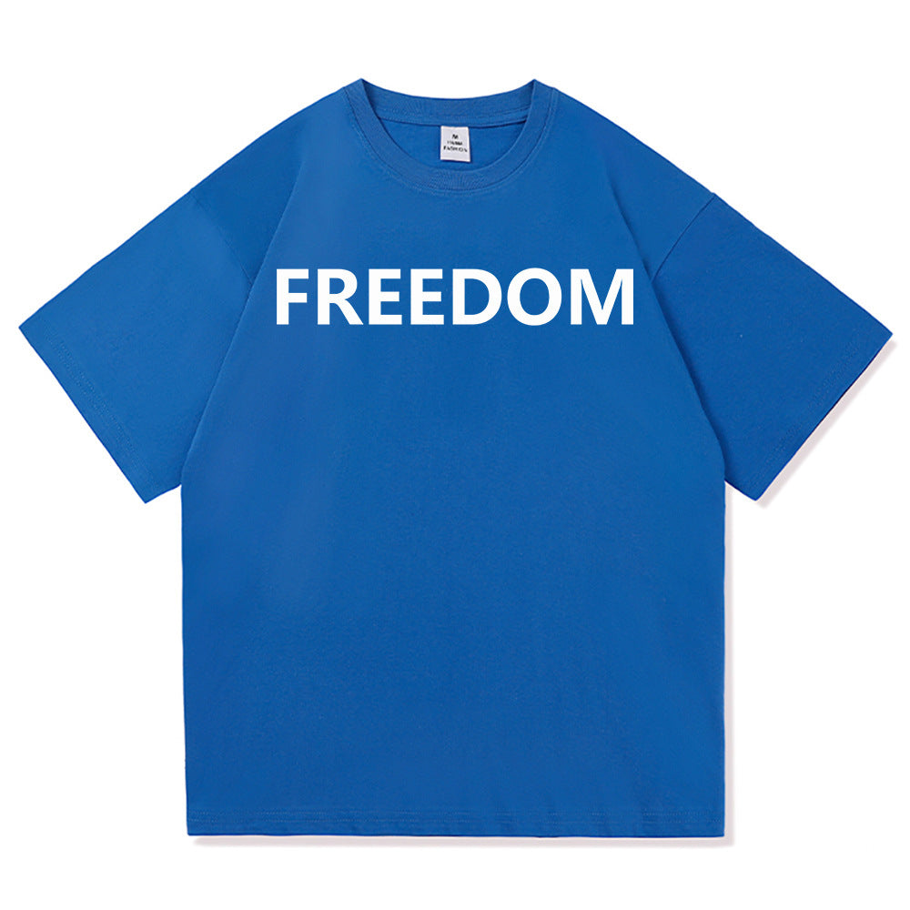 Miesten T-paita, jossa on Liberty-kuvio