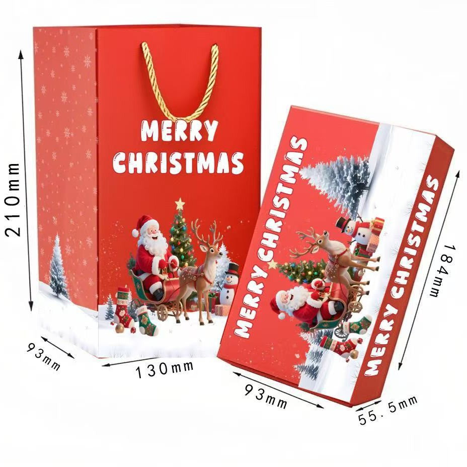 💥Ainutlaatuinen kokoontaitettava pop-up-joululahjarasia💥