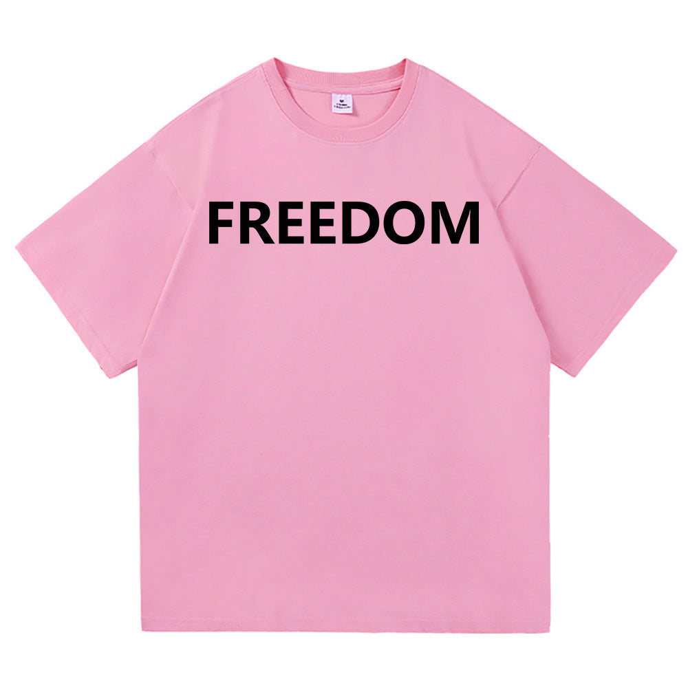 Miesten T-paita, jossa on Liberty-kuvio