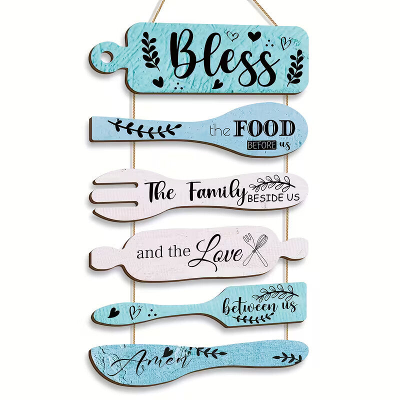 🔥LAST DAY 49% OFF - Wooden Kitchen Wall Decor