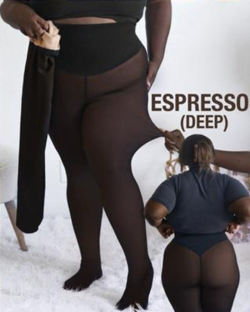 ⚡ Yli 50 000 myyty! ❄️ Vartaloa muotoilevat fleecelegginsit vain yhdellä saumalla ✨✨ Pitävät sinut lämpimänä. Näyttävät upeilta. 💕