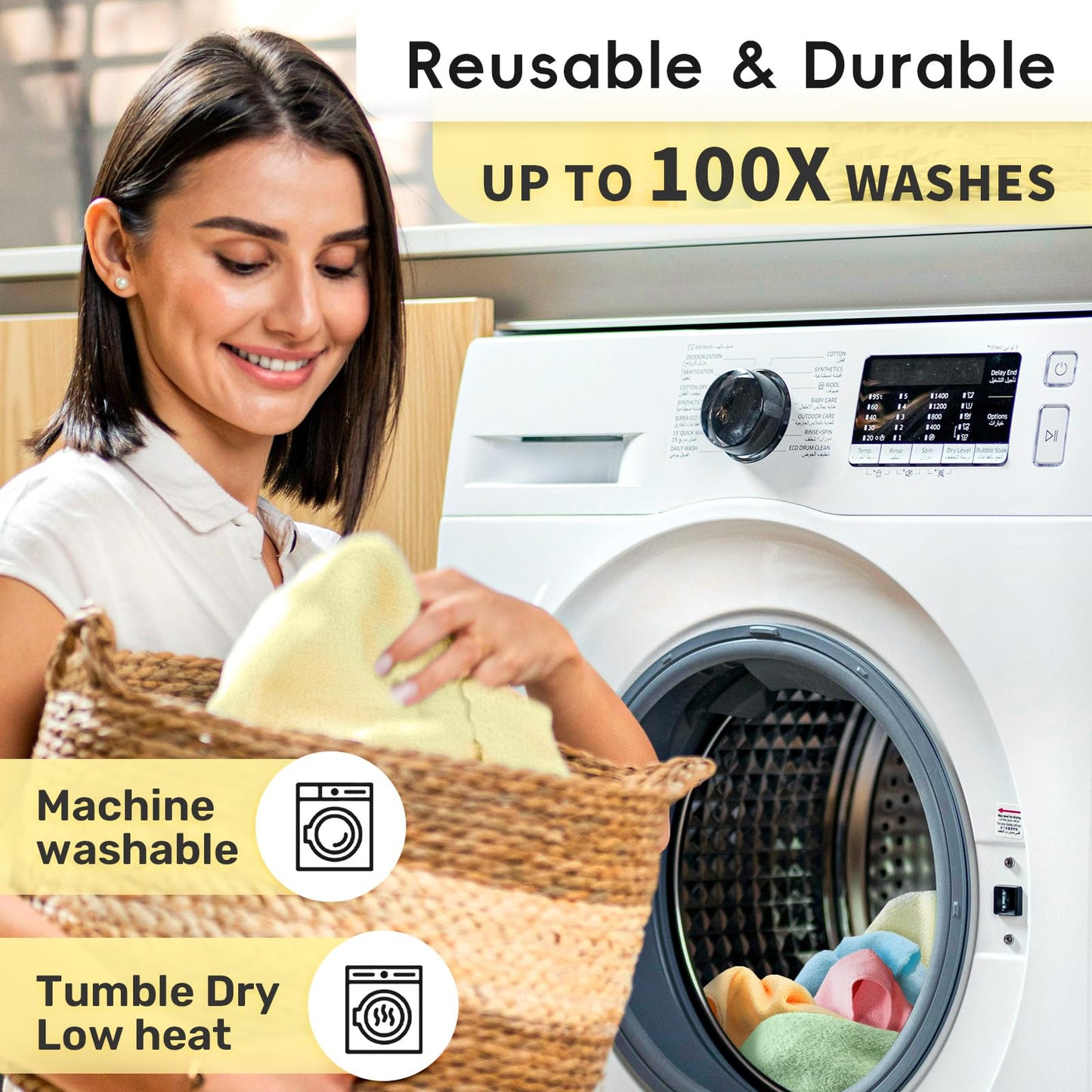 🧼🌀 Mikrokuitupuhdistusliinat rulla