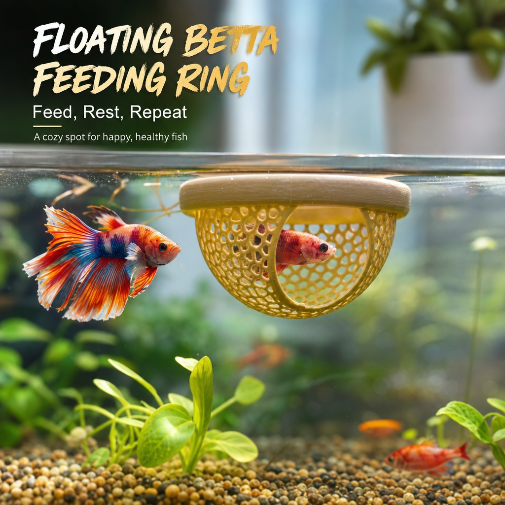 🐟 Floating Fish Rest Area｜Aquarium Hideout Accessory