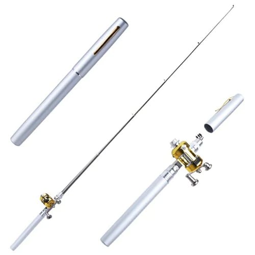 Ultra-Short Pen Fishing Rod Set (Complete)
