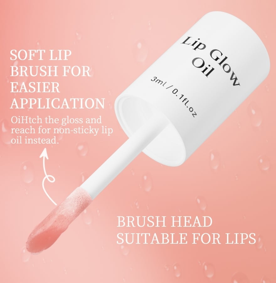 💋 Hanki täydellinen pout✨ Tinted Lip Glow Oil - Sävytetty huulten hehkuöljy - reheville, kosteutetuille huulille, joilla on luonnollinen hehku! 💖