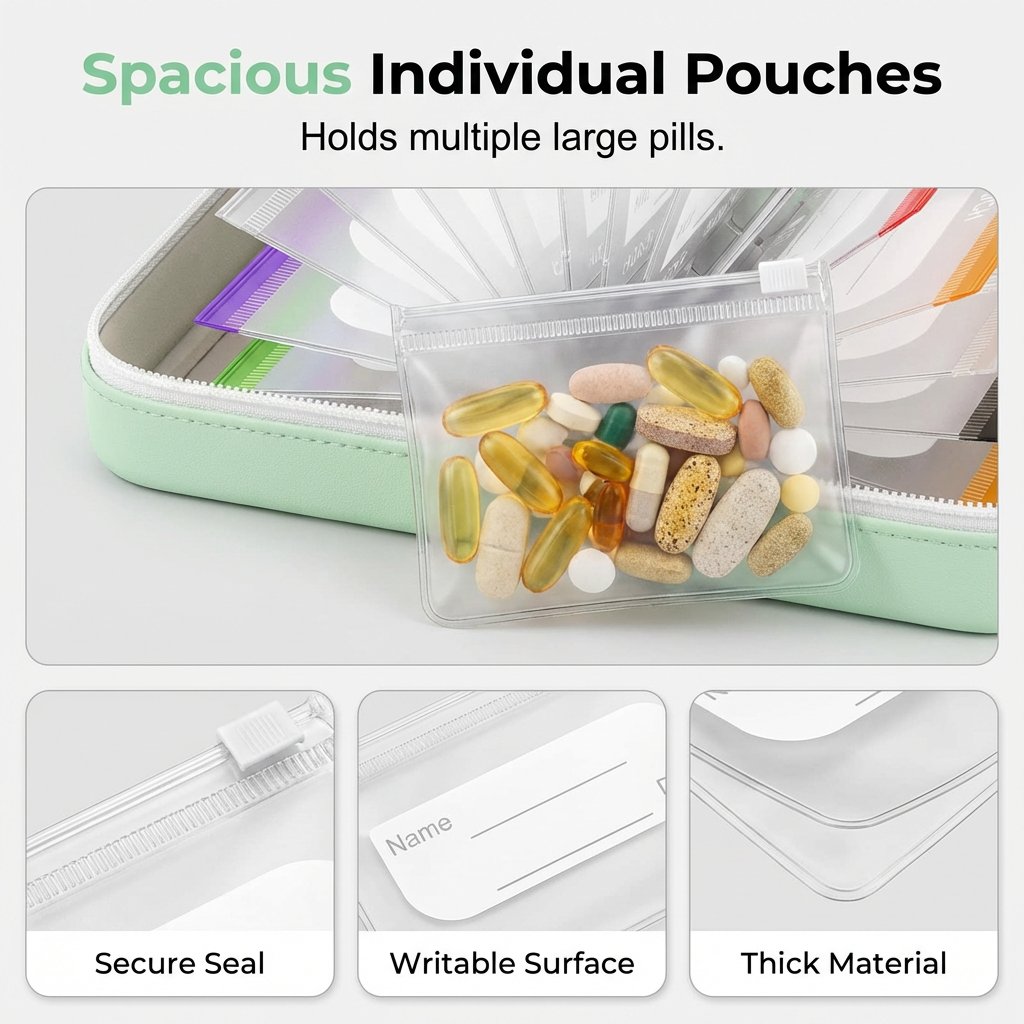 💊Waterproof Pill Organizer Set