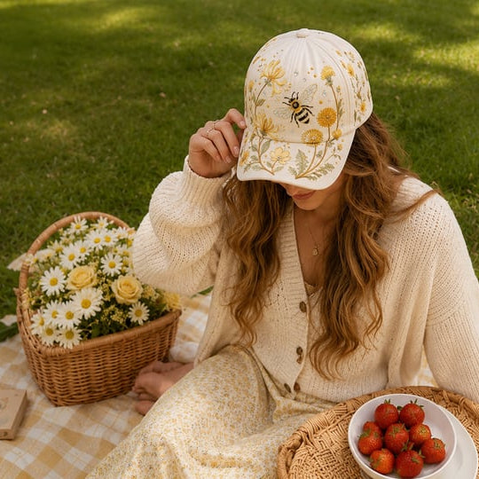 🔥Last day – 50% off 🌸🌿 Garden Morning Cap