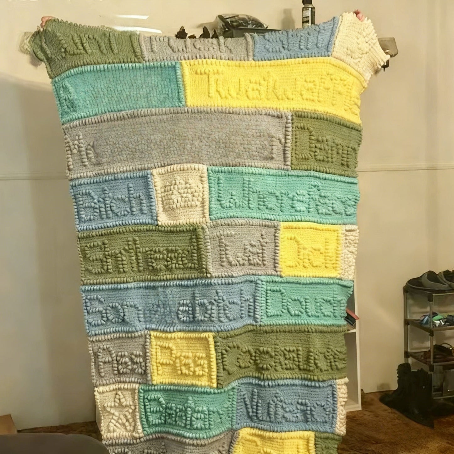 🔥Last Day 49% OFF - Handcrafted Funny Cussword blanket