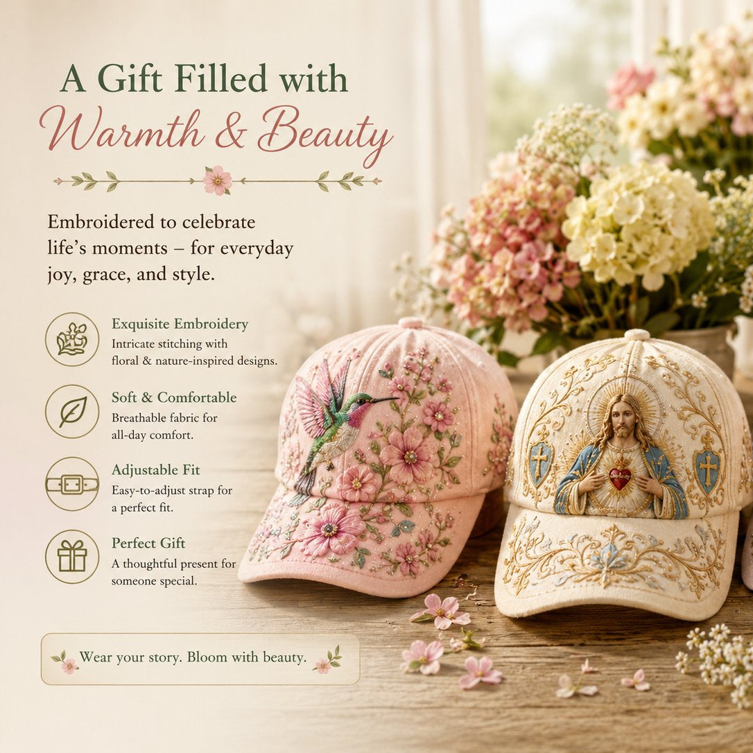 🔥Last day – 50% off 🌸🌿 Garden Morning Cap