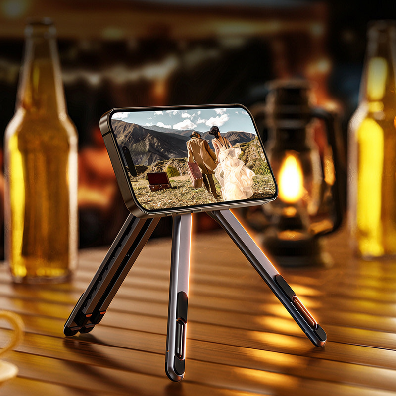 Foldable Aluminum Alloy Phone Stand