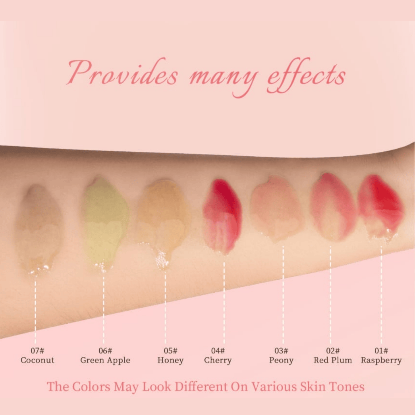 💋 Hanki täydellinen pout✨ Tinted Lip Glow Oil - Sävytetty huulten hehkuöljy - reheville, kosteutetuille huulille, joilla on luonnollinen hehku! 💖