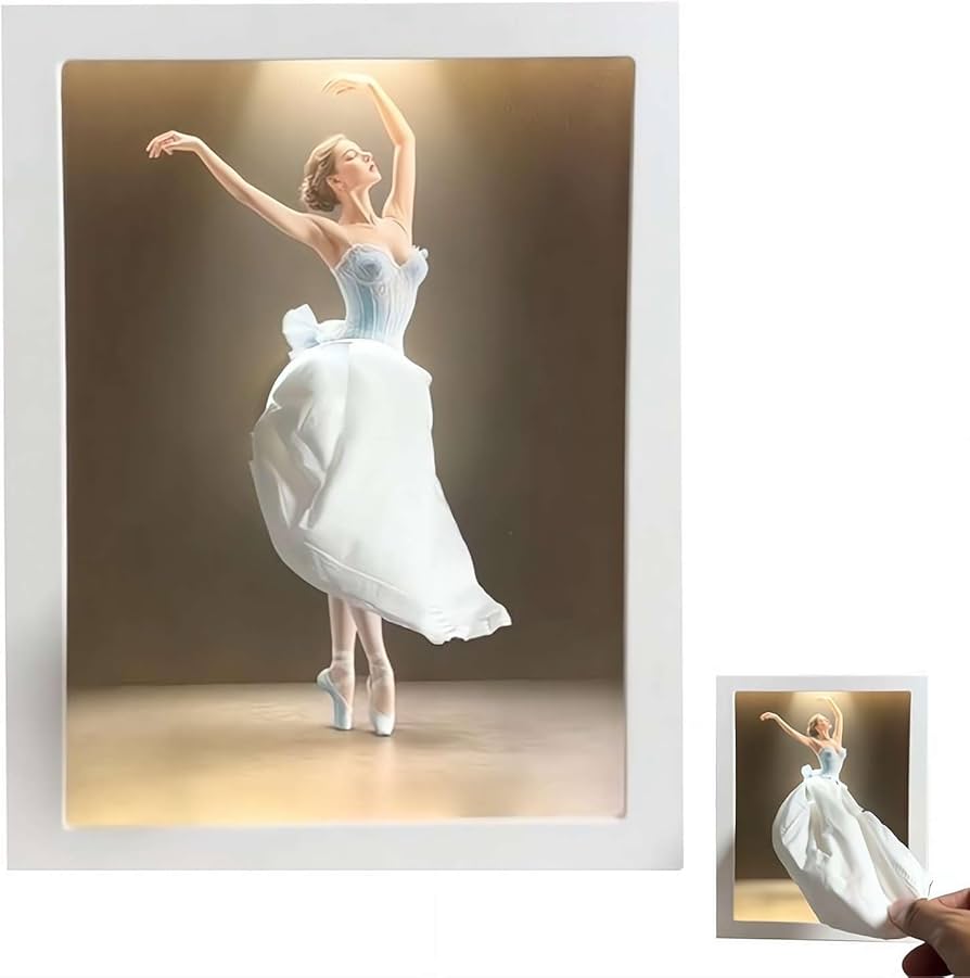 🩰 Elegant Ballet Tissue Box Cover – Turn Everyday Moments into Art