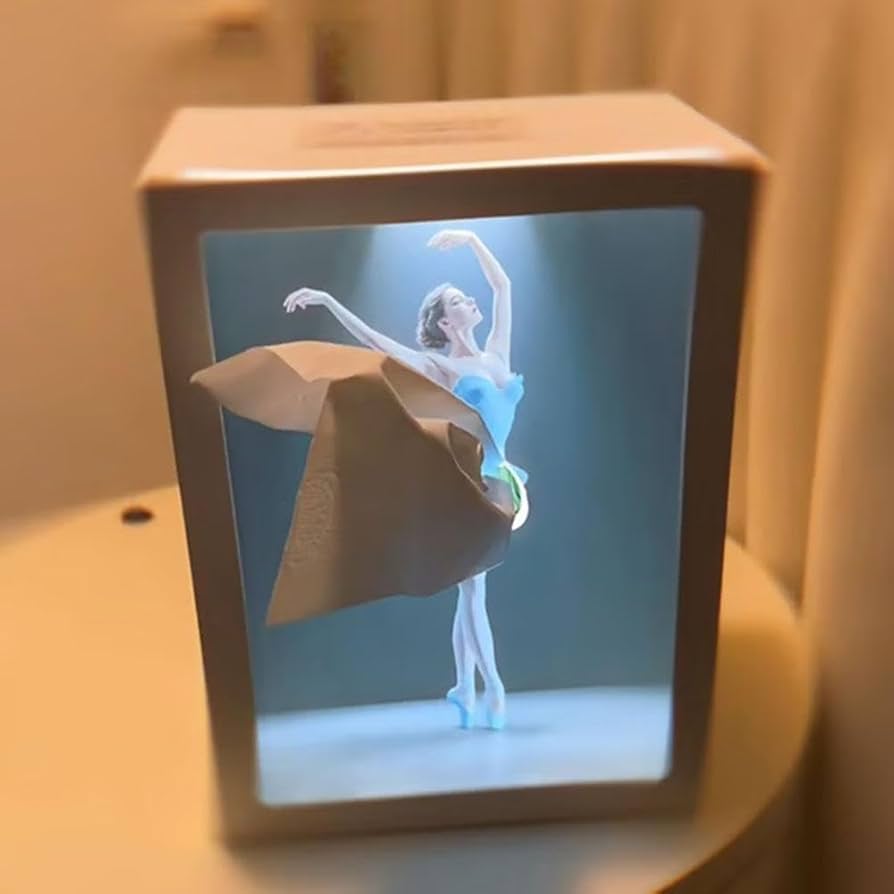 🩰 Elegant Ballet Tissue Box Cover – Turn Everyday Moments into Art