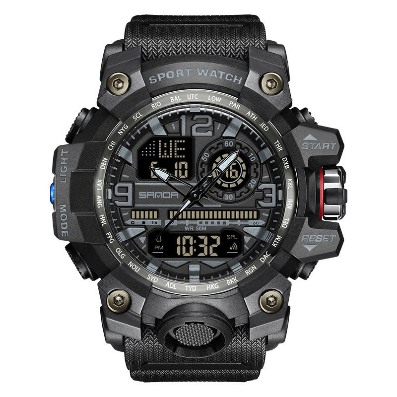 ⌚ Men's Fashion Multifunctional Waterproof Luminous Watch💦 – 50M, Shockproof, Night Vision 🌃