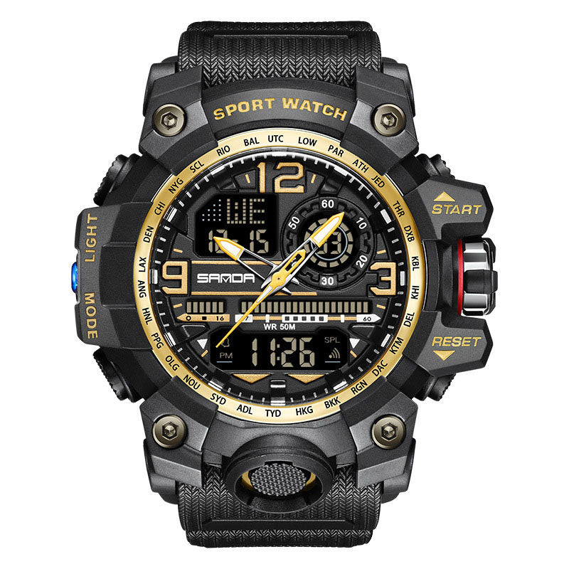 ⌚ Men's Fashion Multifunctional Waterproof Luminous Watch💦 – 50M, Shockproof, Night Vision 🌃
