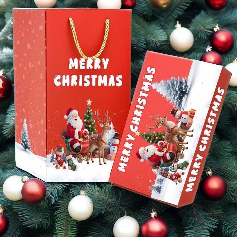 💥Ainutlaatuinen kokoontaitettava pop-up-joululahjarasia💥