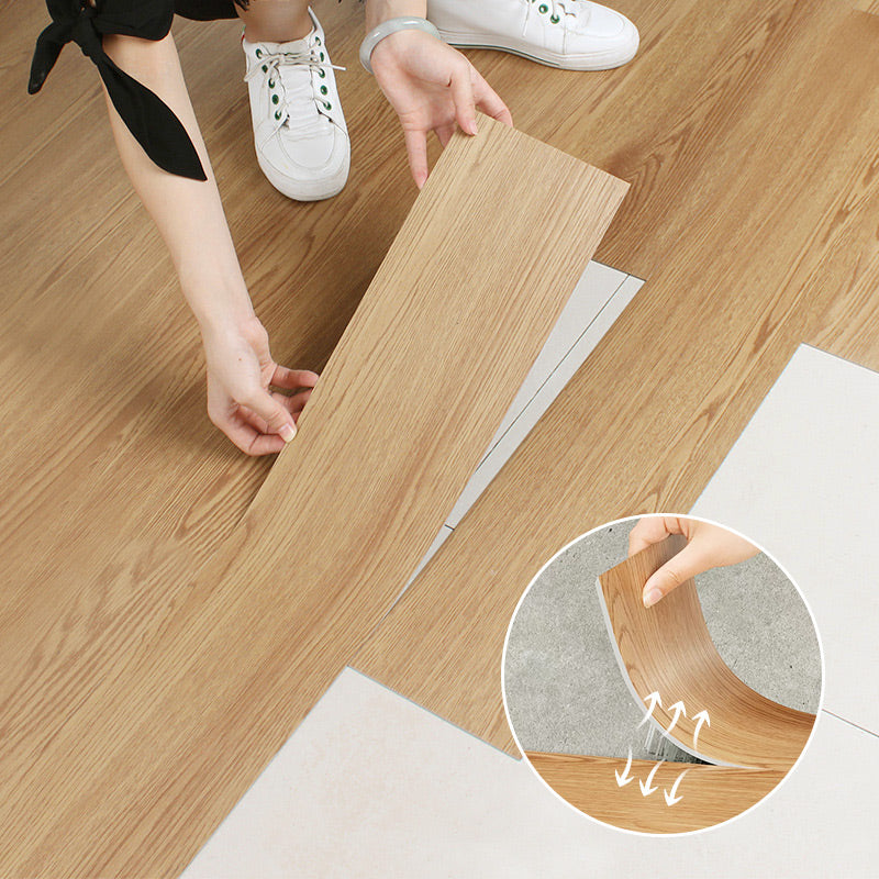 Wood Grain Peel and Stick Floor Tile