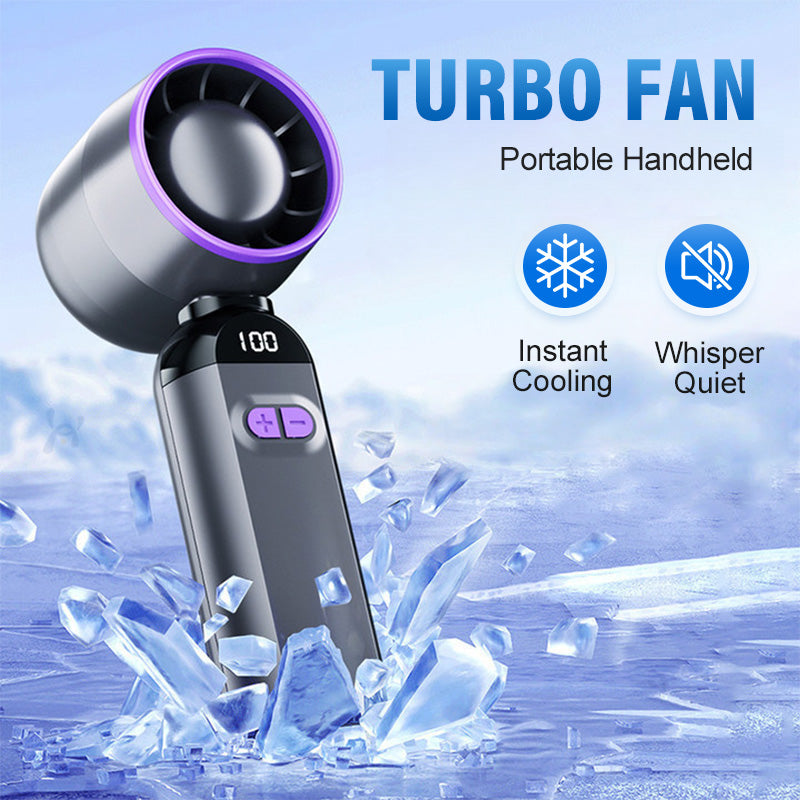 Portable handheld turbo fan