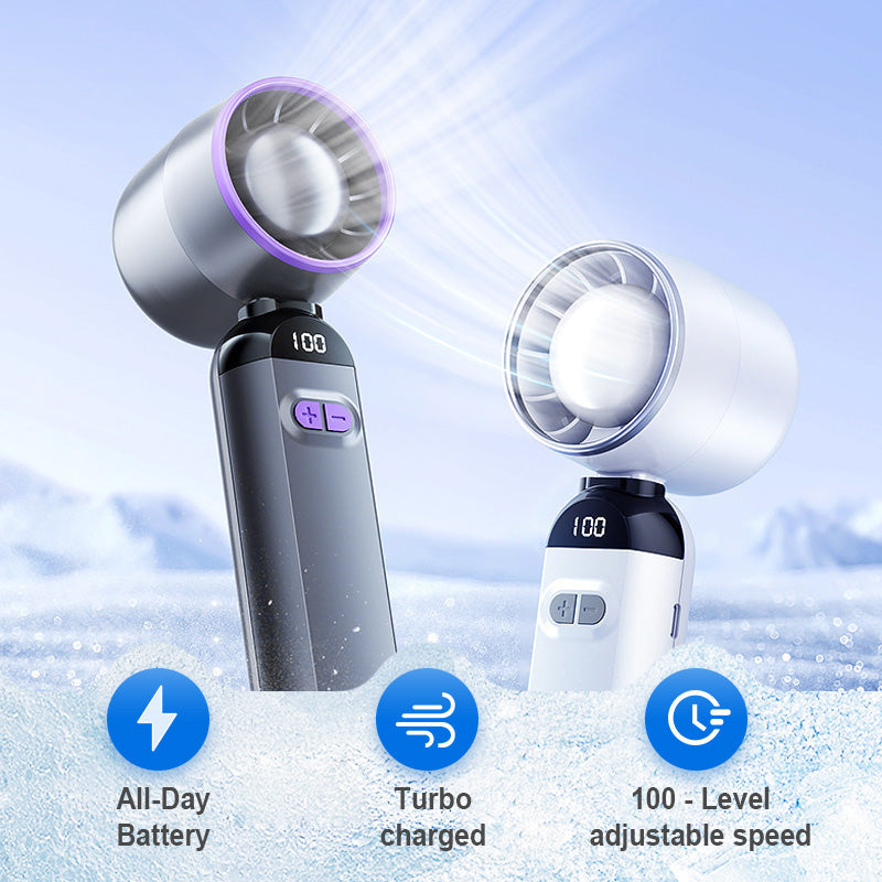 Portable handheld turbo fan