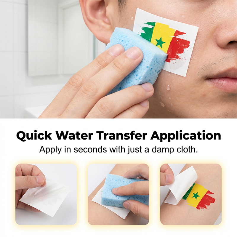 ✨⚽ 2026 World Cup Flag-themed Temporary Tattoos | Waterproof temporary tattoos designed specifically for football | A refreshing alternative to make-up