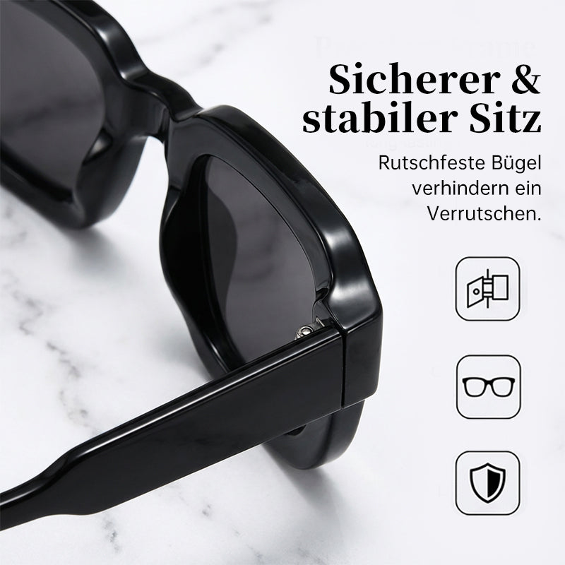 New retro-style minimalist square-frame sunglasse