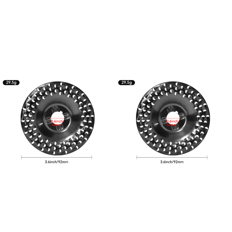 Heavy-Duty Wood Carving Disc – Angle Grinder Attachment for Shaping & Polishing