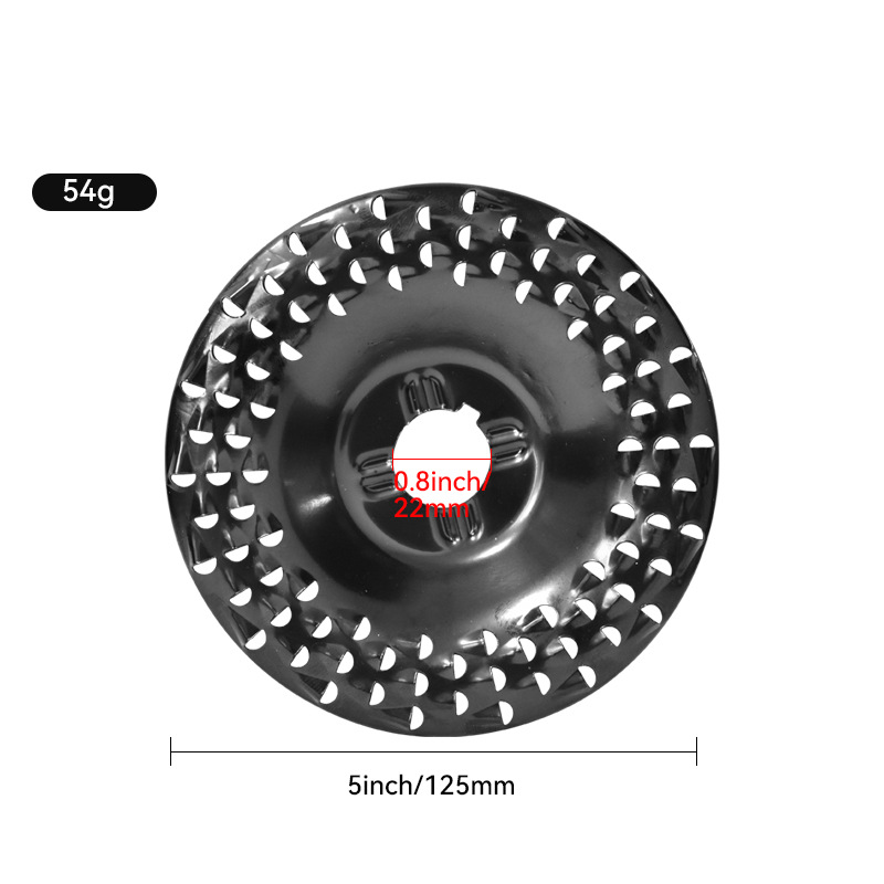 Heavy-Duty Wood Carving Disc – Angle Grinder Attachment for Shaping & Polishing