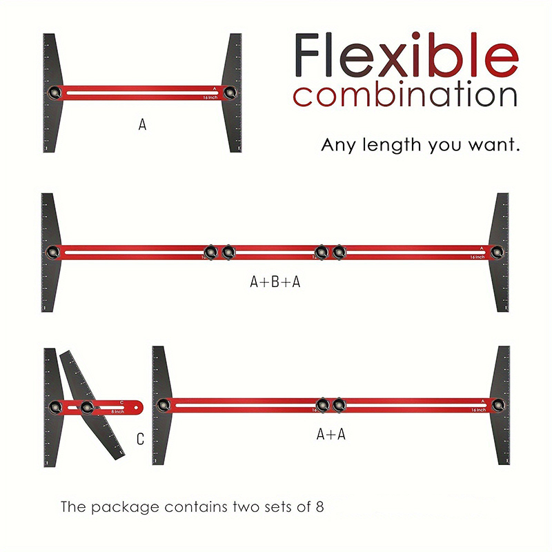 ⏳Time-Limited Special⏰Adjustable Stair Tread Template Tool Set
