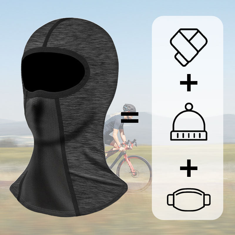✨Buy 1 Get 1 Free！- 🏃‍♂️Cool-touch Cycling Balaclava – Unisex, UPF 50+, sun protection, breathable, quick-drying, face protection and windproof